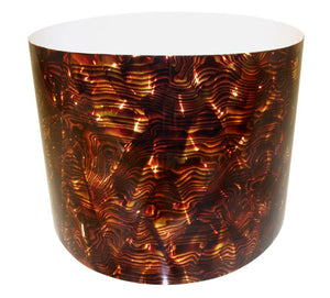 Drum-Wrap Reflexions Strata Red Gold Depth From 3'' to 14''.