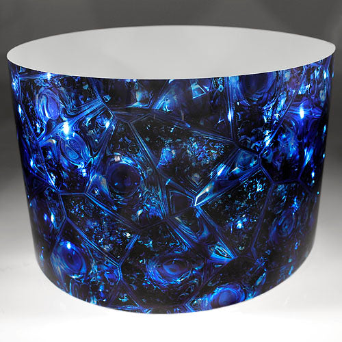 Drum-Wrap Reflexions Gold Mine Blue Depth From 3'' to 14''.